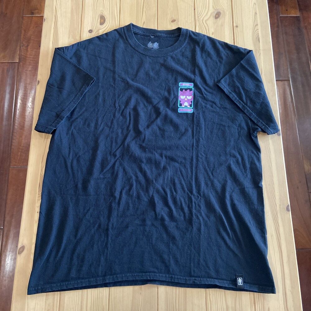 Girl Skateboards x Sanrio 60 Anniversary Backside Badtz Maru Shirt XL Skater